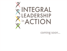 Tablet Screenshot of integralleadershipinaction.org